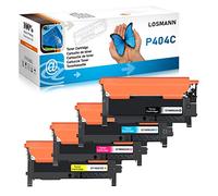 LOSMANN Cartuchos de tóner Compatible para Samsung P404 CLT-P404C para Samsung 404S CLT-K404S CLT-C404S CLT-M404S CLT-Y404S para Samsung Xpress SL-C430W C480FW C480W C480 C430 C480FN C433 (4-Pack)