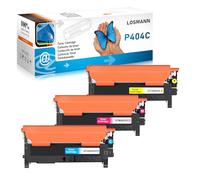 LOSMANN Cartuchos de tóner Compatible para Samsung P404 CLT-P404C para Samsung 404S CLT-K404S CLT-C404S CLT-M404S CLT-Y404S para Samsung Xpress SL-C430W C480FW C480W C480 C430 C480FN C433 (3-Pack)
