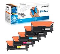 LOSMANN Cartuchos de Tóner Compatibles para Samsung P404 CLT-P404C 404S CLT-K404S C404S M404S Y404S - para Xpress SL-C430W C480FW C480W C480 C430 C480FN C433 (5-Pack)
