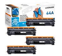 LOSMANN CF244A Cartucho de tóner Compatible con HP CF244A 44A para HP Laserjet Pro M15 M15a M15w M16 M16a M16w M17 M17a M17w HP Laserjet Pro MFP M28 M28a M28w M29 M29a M29w (4 Negro