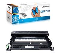 LOSMANN DR2200 Tambor Compatible DR-2200 DR 2200 Reemplazo para Brother MFC-7360N DCP-7055 HL-2130 MFC-7460DN HL-2240 HL-2240D HL-2250DN FAX-2840 FAX-2940 DCP-7055W DCP-7055 DCP-7060D (1x Tambor)