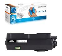 LOSMANN TK1160 Tóner compatible con Kyocera TK-1160 Reemplazo para Kyocera ECOSYS P2040DN P2040DW P2050DN (1 negro)