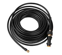 Lospitch Manguera de Repuesto para Lavadora de Alta presión 15M para Karcher K Series K2, K3, K4, K5, K7, Manguera de Drenaje con Adaptadores, 180 BAR