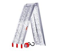 Lospitch Rampa de carga plegable de aluminio, 340 kg, antideslizante, para ATV, quad, coche