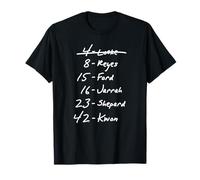 Lost 4 - Locke, 8 - Reyes etc Camiseta