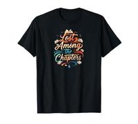 Lost Among The Chapters Book Lover Reading Design Camiseta
