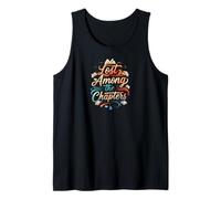 Lost Among The Chapters Book Lover Reading Design Camiseta sin Mangas