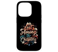 Lost Among The Chapters Book Lover Reading Design Carcasa para iPhone 14 Pro