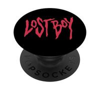 Lost Boy Blood/EMO Never Grow Up/Sad Boy Aesthetic PopSockets PopGrip Adhesivo