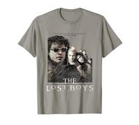 Lost Boys Distressed Poster Camiseta, Hombre, Pizarra, 3XL