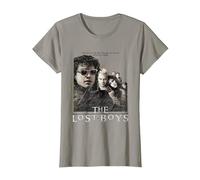 Lost Boys Distressed Poster Camiseta, Mujer, Pizarra, 3XL