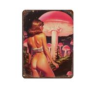 LOST - Cartel de estaño psicodélico vintage de metal para pub, club, cafetería, bar, hogar, decoración de pared, póster retro de 30 x 40 cm