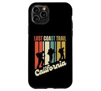 Lost Coast Trail California Senderismo Retro Montaña Escalada Carcasa para iPhone 11 Pro