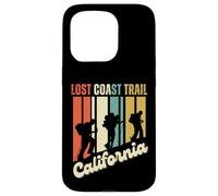 Lost Coast Trail California Senderismo Retro Montaña Escalada Carcasa para iPhone 15 Pro