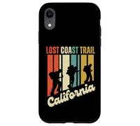 Lost Coast Trail California Senderismo Retro Montaña Escalada Carcasa para iPhone XR