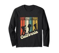 Lost Coast Trail California Senderismo Retro Montaña Escalada Manga Larga
