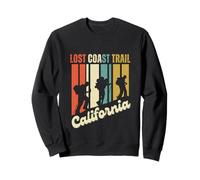 Lost Coast Trail California Senderismo Retro Montaña Escalada Sudadera