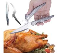 Lost Deer Cizallas Desmontables para Carne de Alta Resistencia - Multiusos para Cortar Huesos, Aves, Verduras, Marisco - Cocina