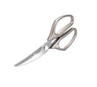 Lost Deer Tijeras de cocina con asas de metal, tijeras afiladas para huesos de pollo de acero inoxidable con cierre de seguridad y mecanismo de resorte (KD1)