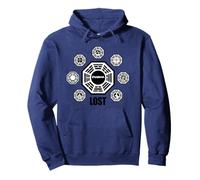 Lost Dharma Station Logos Sudadera con Capucha