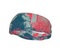 Lost Freedom - Diadema deportiva para comodidad ligera, absorbente, elástica, transpirable, actividades al aire libre