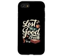 Lost in a Good Book Cozy Reading Design Carcasa para iPhone SE (2020) / 7 / 8