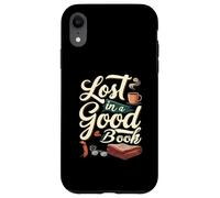 Lost in a Good Book Cozy Reading Design Carcasa para iPhone XR