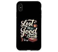 Lost in a Good Book Cozy Reading Design Carcasa para iPhone XS Max