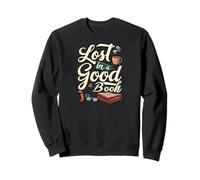 Lost in a Good Book Cozy Reading Design Sudadera
