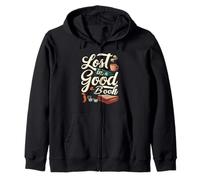 Lost in a Good Book Cozy Reading Design Sudadera con Capucha