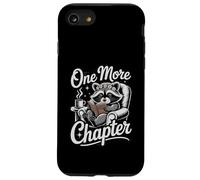 Lost in a Good Book Raccoon Reading Book Amante de los Libros Art Carcasa para iPhone SE (2020) / 7/8