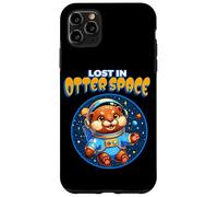 Lost in Otter Space Cute Astronaut Design Carcasa para iPhone 11 Pro MAX