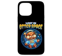 Lost in Otter Space Cute Astronaut Design Carcasa para iPhone 13 Pro MAX