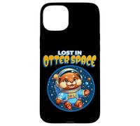 Lost in Otter Space Cute Astronaut Design Carcasa para iPhone 15 Plus