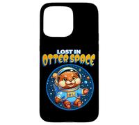 Lost in Otter Space Cute Astronaut Design Carcasa para iPhone 15 Pro MAX