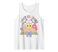 Lost In Pages Book Lover Reading Saying Camiseta sin Mangas