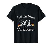 Lost In Peaks Viajes de Vacaciones Vancouver Canadá Vancouver Camiseta