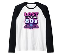 Lost in the 80s Made in The 1980s Camiseta divertida retro vintage Camiseta Manga Raglan