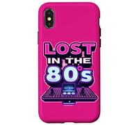 Lost in The 80s Made in The 1980s Camiseta Divertida Retro Vintage Carcasa para iPhone X/XS