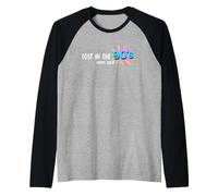 Lost in The 90s Happy There, diseño Pop Art Retro Camiseta Manga Raglan