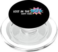 Lost in The 90s Happy There, diseño Pop Art Retro PopSockets PopGrip para MagSafe