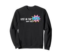 Lost in The 90s Happy There, diseño Pop Art Retro Sudadera