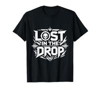 Lost In The Drop Techno Rave Festival Energía Oscura Camiseta