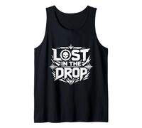 Lost In The Drop Techno Rave Festival Energía Oscura Camiseta sin Mangas
