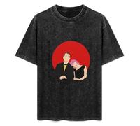 Lost in Translation Film Bill Murray Movie Black T-Shirt Printed tee Graphic Top For Men Unisex Shirt XXL