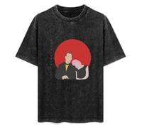 Lost In Translation Film Bill Murray Movie Men's T-Shirt Graphic Shirts Unisex Black tee M