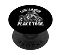 Lost Is A Good Place To Be Motorrad Frase PopSockets PopGrip Adhesivo