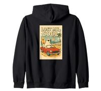 Lost My Cool Funny Polar Bear Calentamiento Global Retro Playa Sudadera con Capucha