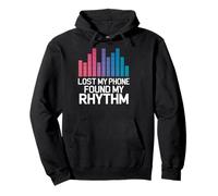 LOST MY PHONE FOUND MY RHYTHM Sudadera con Capucha