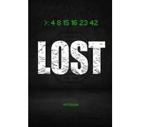 Lost Notebook - Bloc de notas Serie Perdidos: Libreta de la serie Lost Merchandising, Idea para regalo